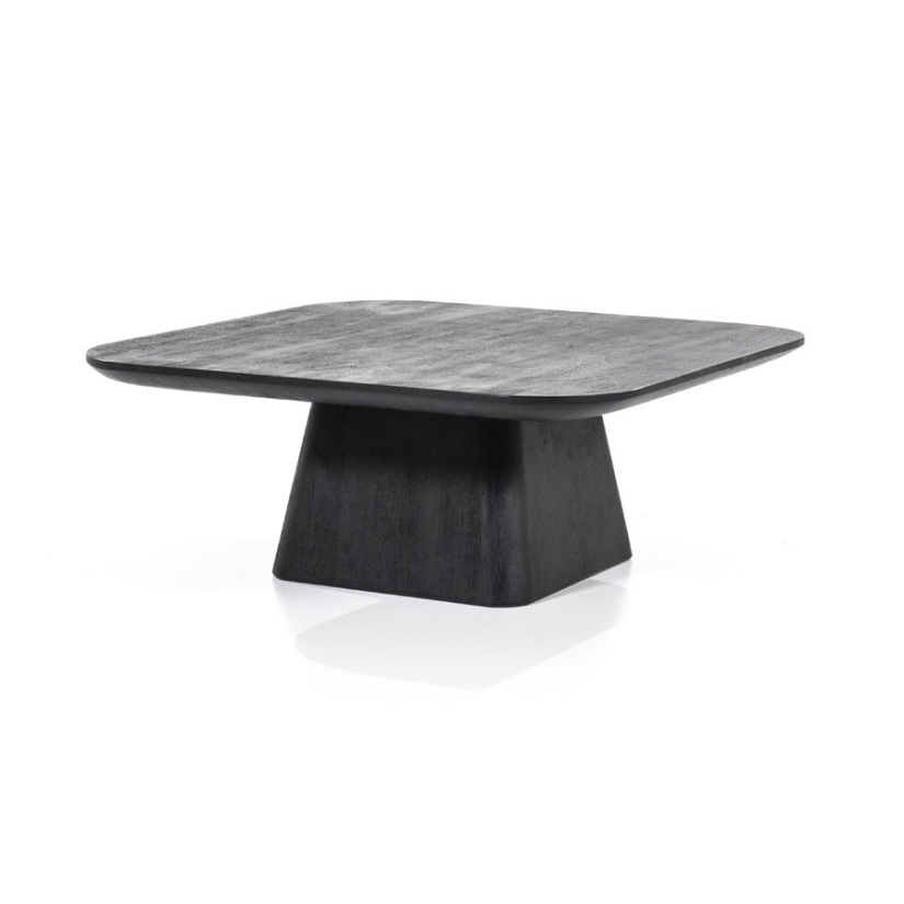 Salontafel Aron Vierkant - Zwart - 95770 80cm – foto 3 – A-meubel