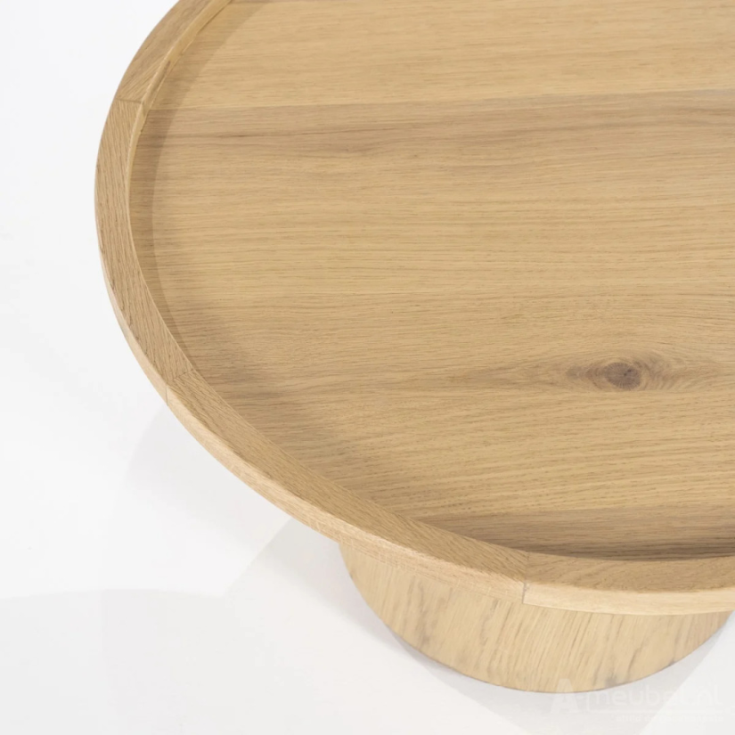 Salontafel Leia 66x39cm - Naturel - 96163 – foto 4 – A-meubel