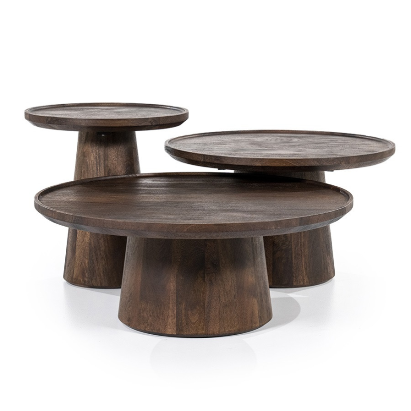 Salontafel Ron 66x39 - Bruin - 95652 66cm – foto 3 – A-meubel