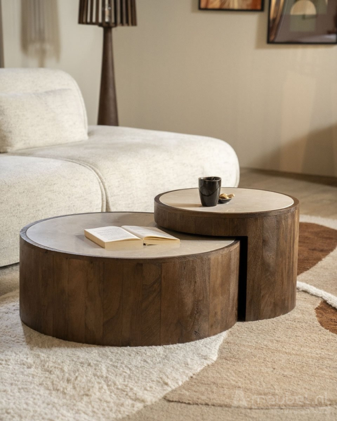 Salontafel Set Hazel - 96106 55cm – A-meubel
