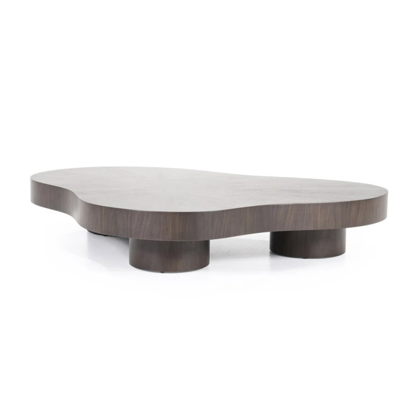 Salontafels Bobbie - 150x110x25cm - Zwart/Bruin - 95977 – foto 3 – A-meubel