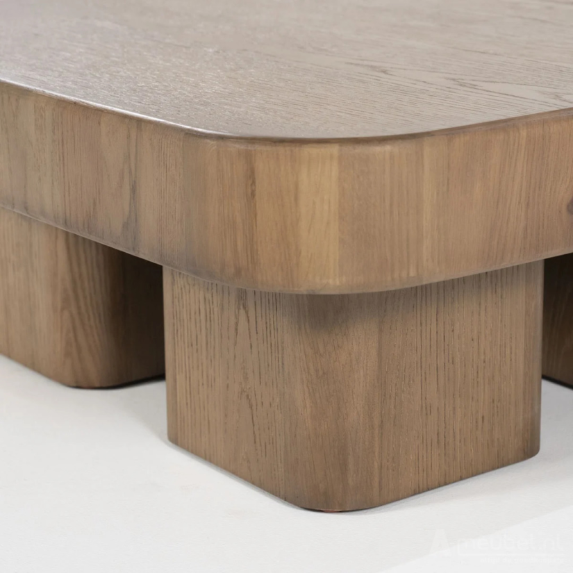 Salontafel Harmonie - 80cm - Bruin - 96225 – foto 4 – A-meubel