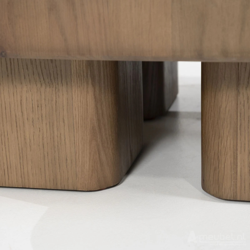 Salontafel Harmonie - 80cm - Bruin - 96225 – foto 5 – A-meubel
