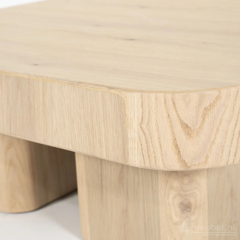 Salontafel Harmonie - 80cm - Naturel - 96224 – foto 5 – A-meubel