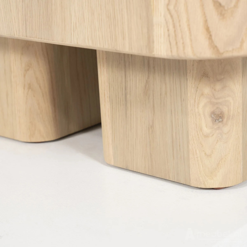 Salontafel Harmonie - 80cm - Naturel - 96224 – foto 6 – A-meubel