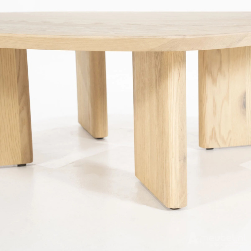 Salontafels Stef - 100cm - Naturel - 96198 – foto 4 – A-meubel