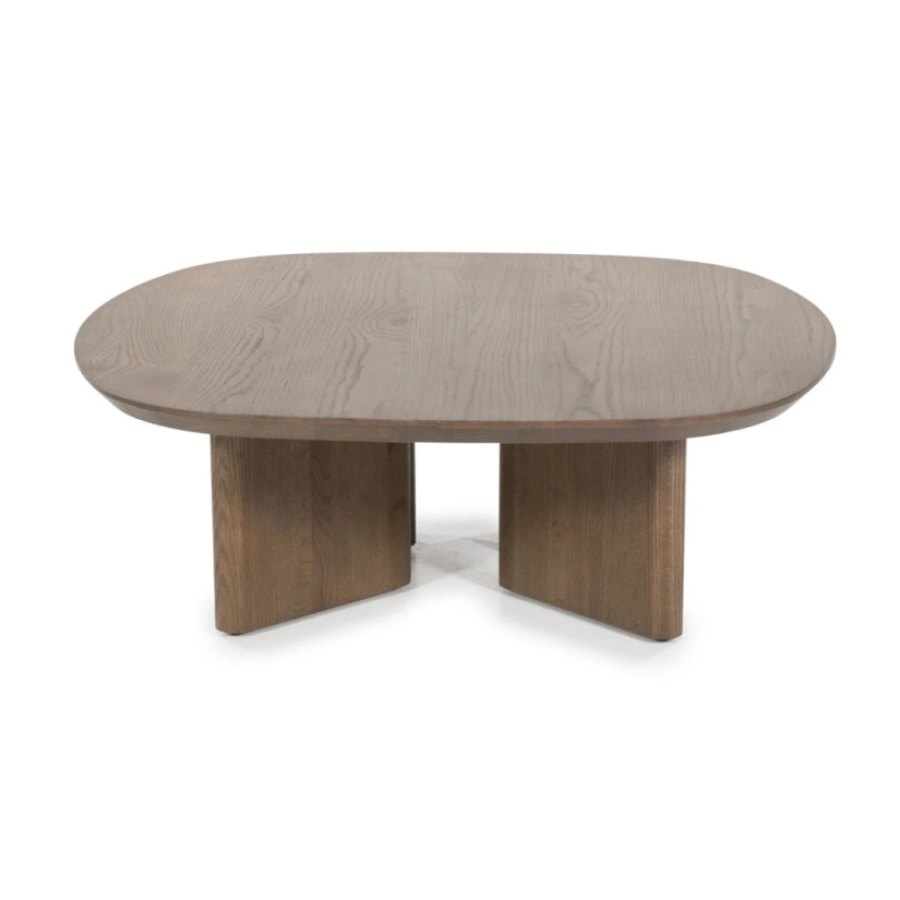 Salontafels Stef - 80cm - Bruin - 96197 – A-meubel