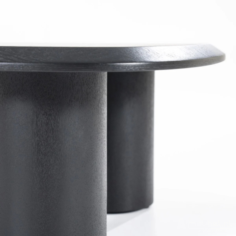 Salontafels Walter - 106x88x27cm - Zwart - 95979 – foto 12 – A-meubel