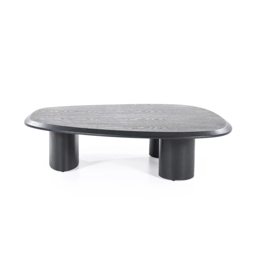 Salontafels Walter - 106x88x27cm - Zwart - 95979 – foto 2 – A-meubel