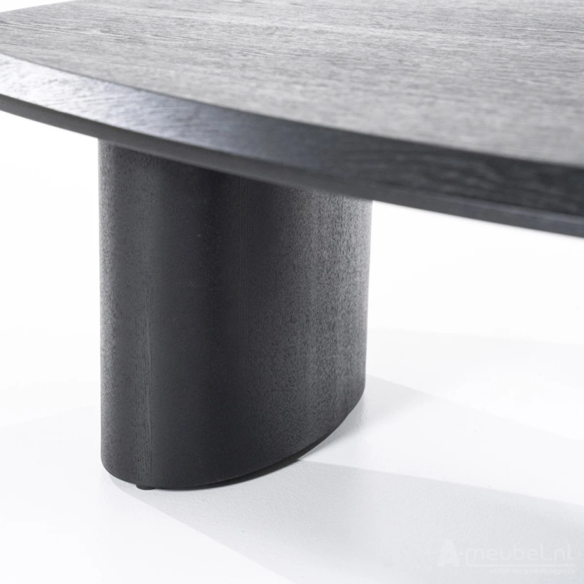 Salontafels Walter - 96x78x32cm - Zwart - 95978 – foto 8 – A-meubel