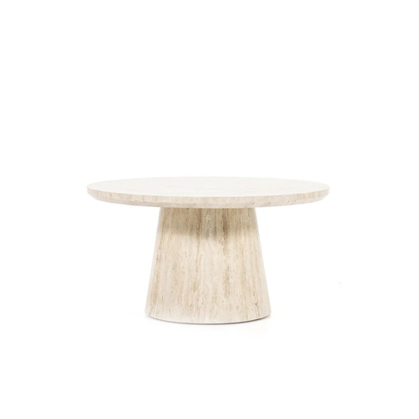 Salontafel Aime - 70cm - Beige - 95739 – A-meubel