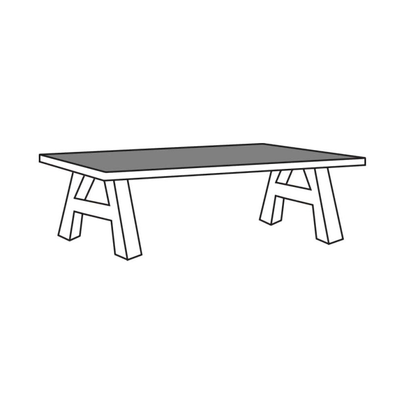 Toornwerd Salontafel TOV13-KM 135cm – A-meubel