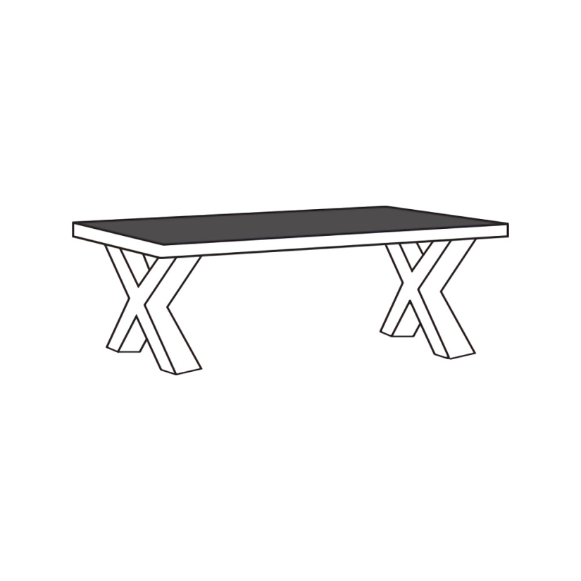 Lageland Salontafel T13-X 135cm – foto 2 – A-meubel