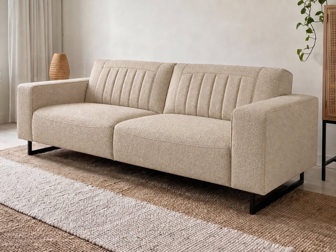 Scherpenisse 2.5 Zits Bank in beige – kleurimpressie – A-meubel