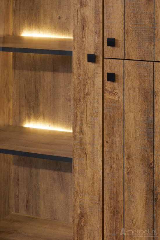 Vitrinekast Schoonhoven 124cm – foto 4 – A-meubel