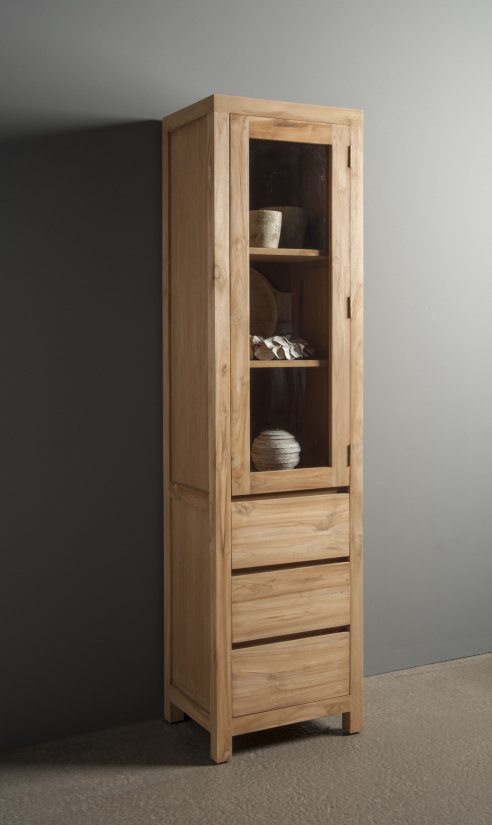 Vitrinekast Corona Vitrine 1 dr 50cm – A-meubel