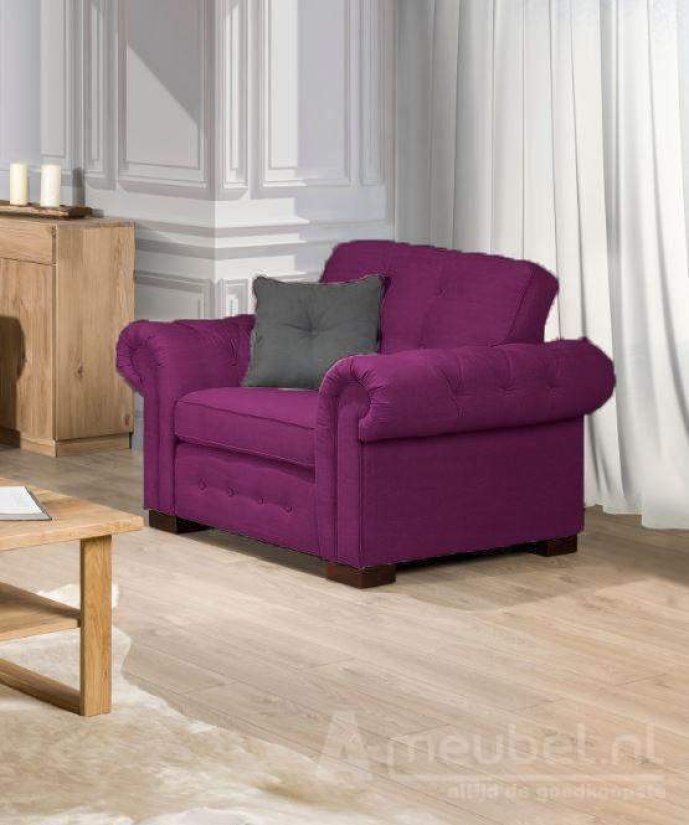 Groenveld Fauteuil – bruin fauteuil – A-meubel