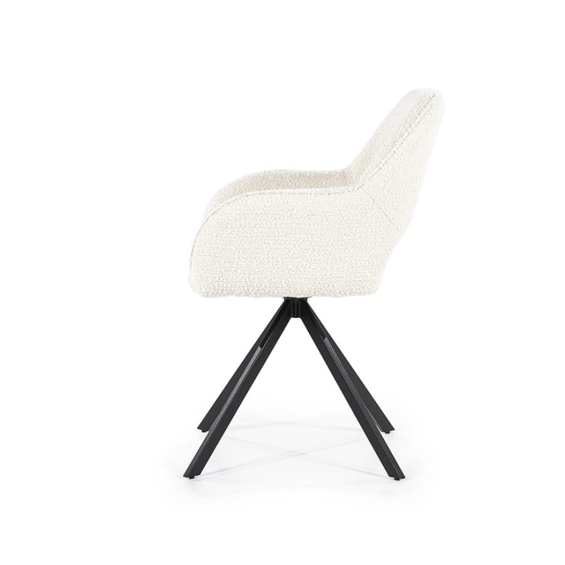 Stoel Fabio - Beige Spark - 95837 56cm – foto 2 – A-meubel