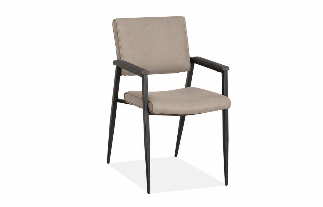 Stoel Bodie in taupe – kleurimpressie – A-meubel
