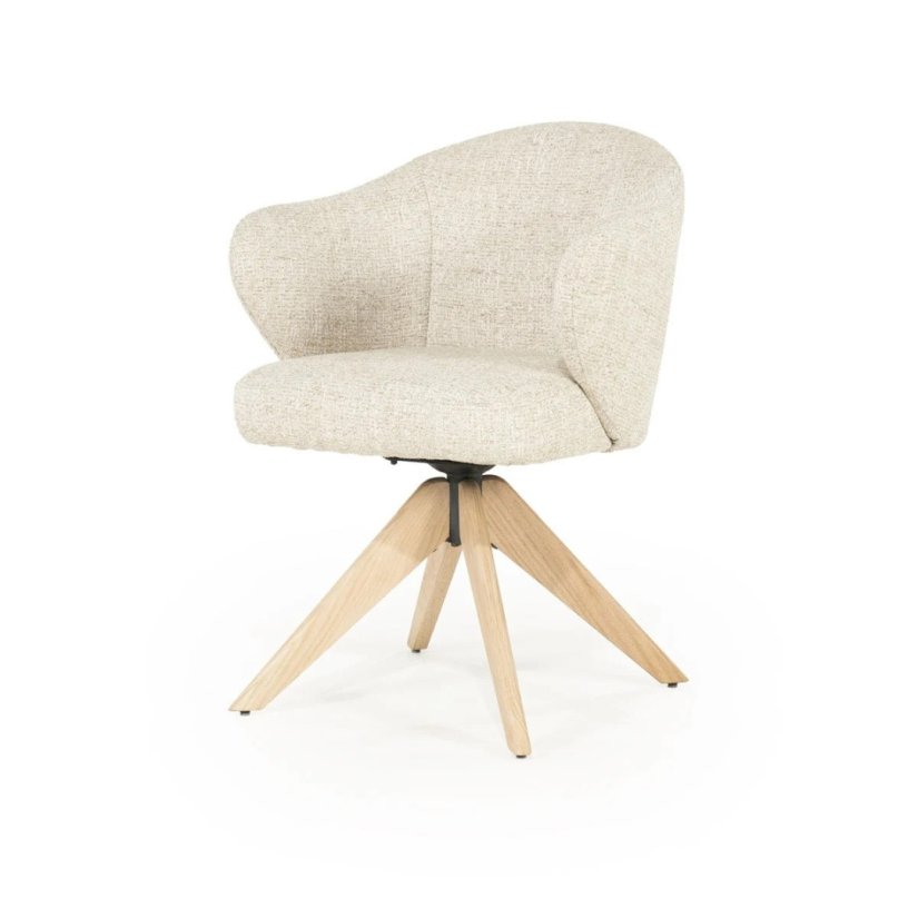 Stoel Connor Naturel - Beige Donna - 96344 62cm – foto 4 – A-meubel