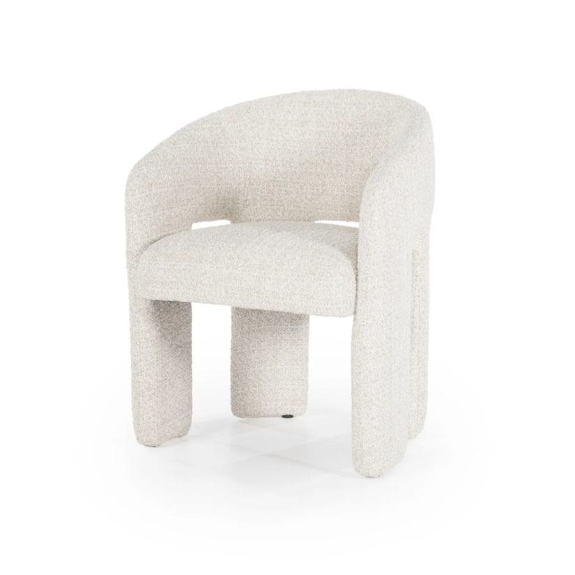 Stoel Hamilton - Beige Asti - 96243 – beige eetkamerstoel – A-meubel