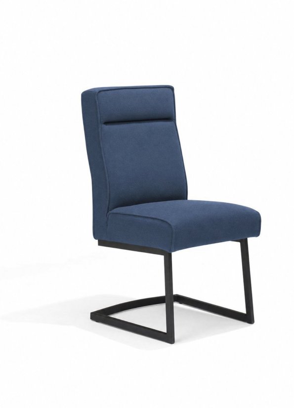 Stoel Jones in blauw – kleurimpressie – A-meubel