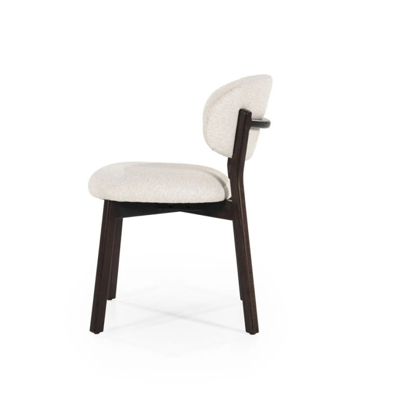 Eetkamerstoel Mikky Bruin - Beige Moon - 96254 59cm – foto 2 – A-meubel