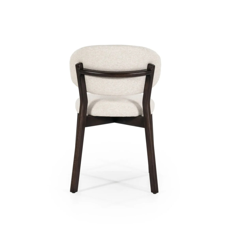 Eetkamerstoel Mikky Bruin - Beige Moon - 96254 59cm – foto 3 – A-meubel