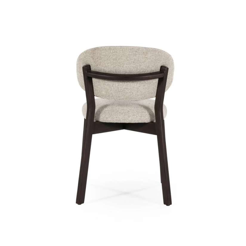 Eetkamerstoel Mikky Bruin -Taupe Moon - 96255 51cm – foto 3 – A-meubel