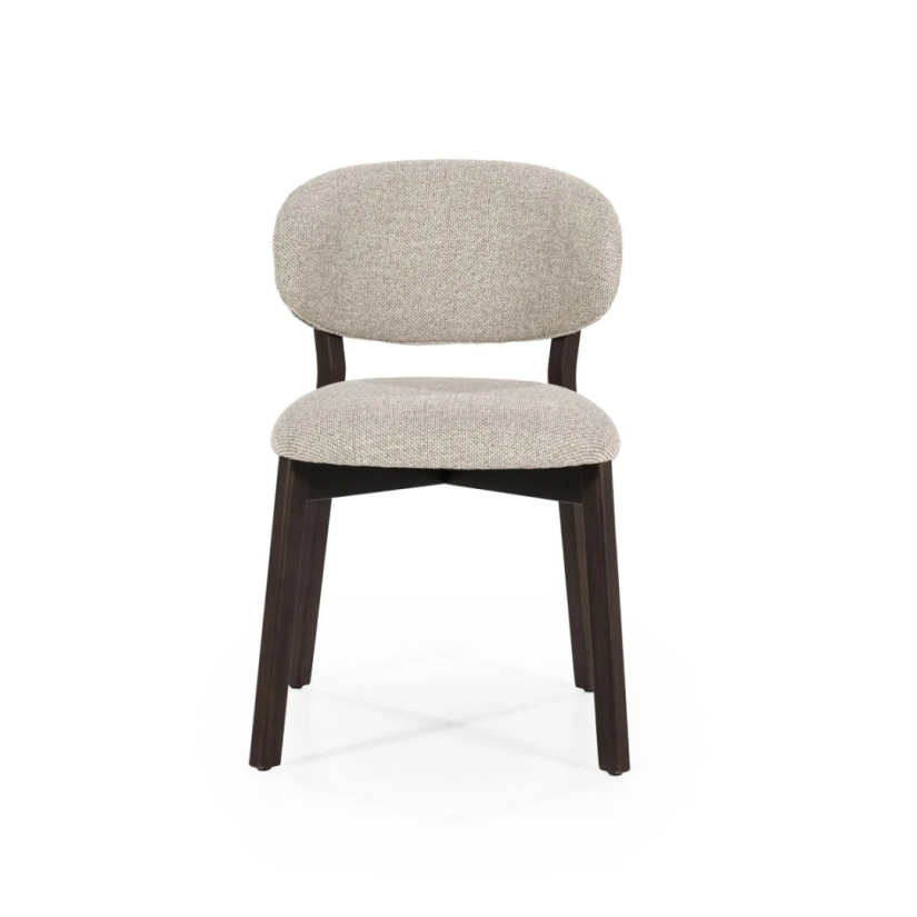Eetkamerstoel Mikky Bruin -Taupe Moon - 96255 51cm – foto 4 – A-meubel