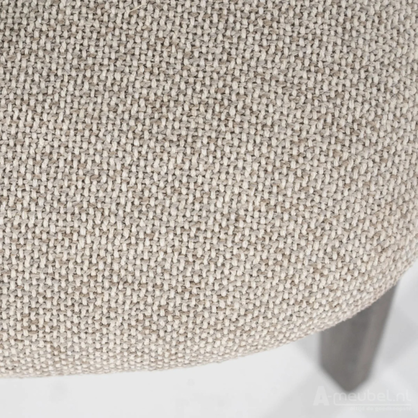 Eetkamerstoel Mikky Bruin -Taupe Moon - 96255 51cm – foto 6 – A-meubel