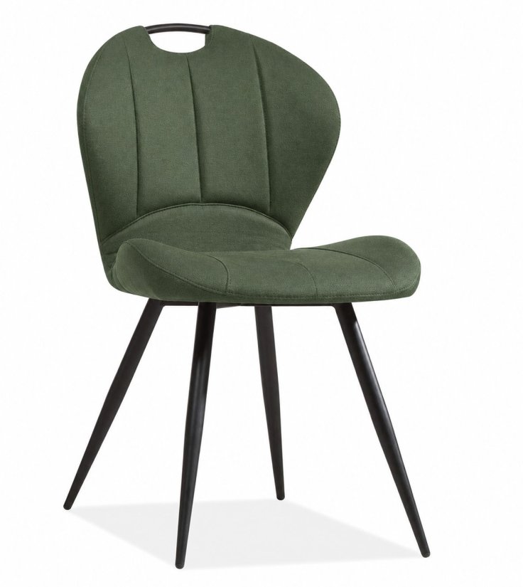 Stoel Miracle in groen – kleurimpressie – A-meubel