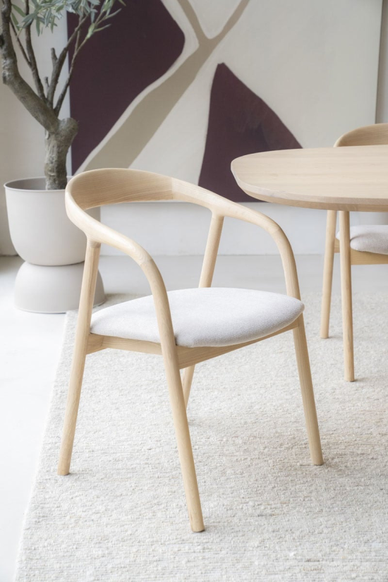 Stoel Rayven - Naturel - 96229 56cm – A-meubel