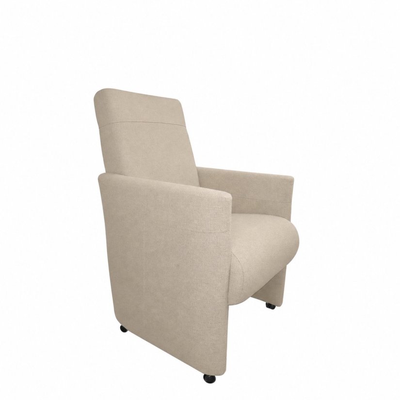 Stoel Rob in beige – kleurimpressie – A-meubel