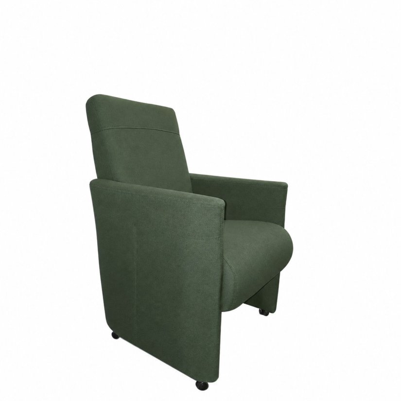 Stoel Rob in groen – kleurimpressie – A-meubel
