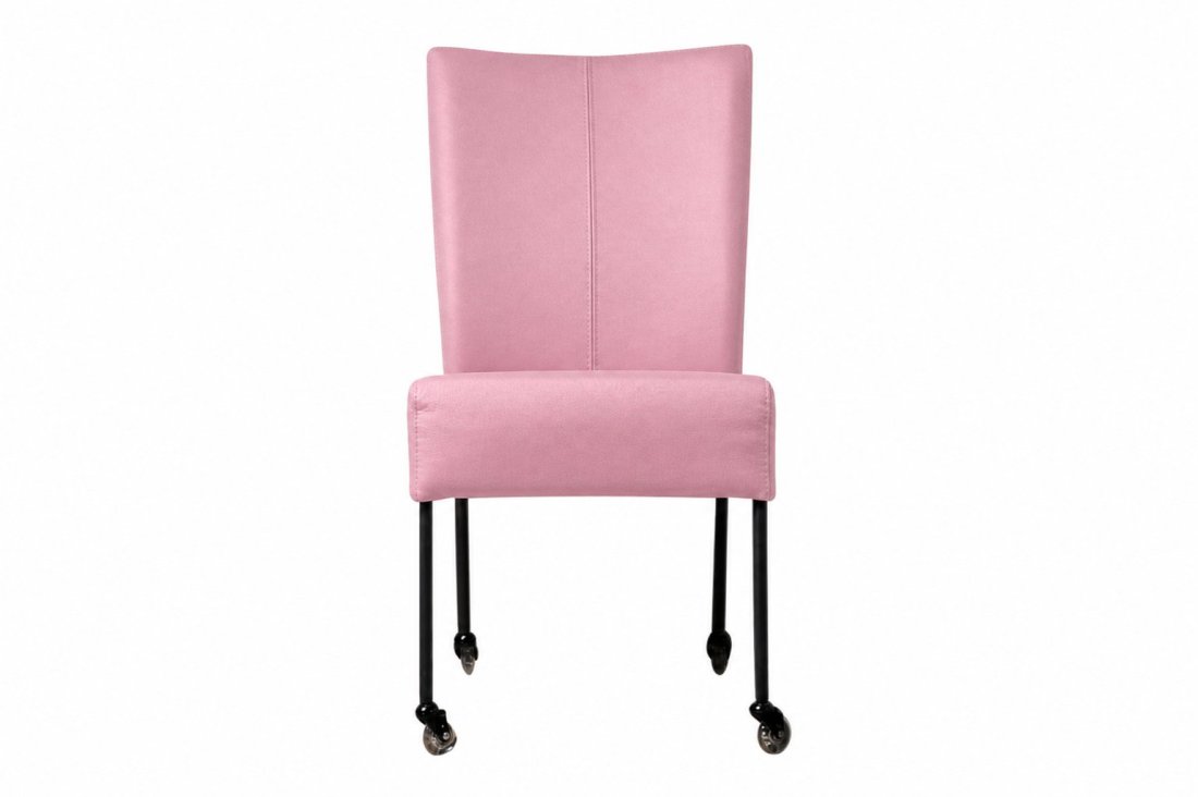 Stoel Wiske in roze – kleurimpressie – A-meubel
