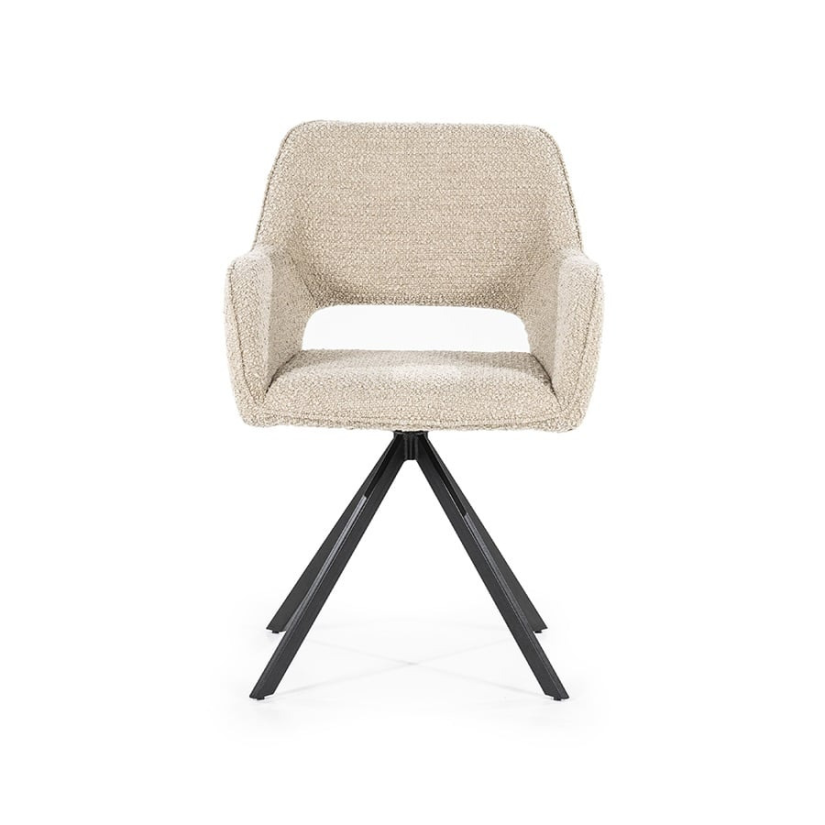 Stoel Fabio - Zand Spark - 95836 56cm – foto 2 – A-meubel
