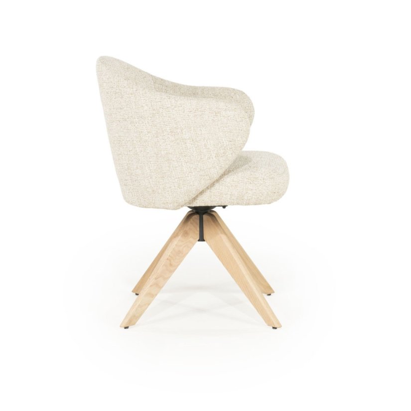 Stoel Connor Naturel - Beige Donna - 96344 62cm – foto 3 – A-meubel