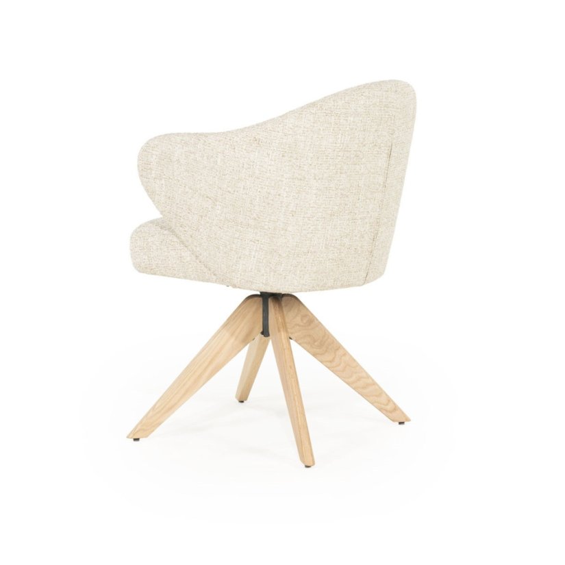 Stoel Connor Naturel - Beige Donna - 96344 62cm – foto 5 – A-meubel