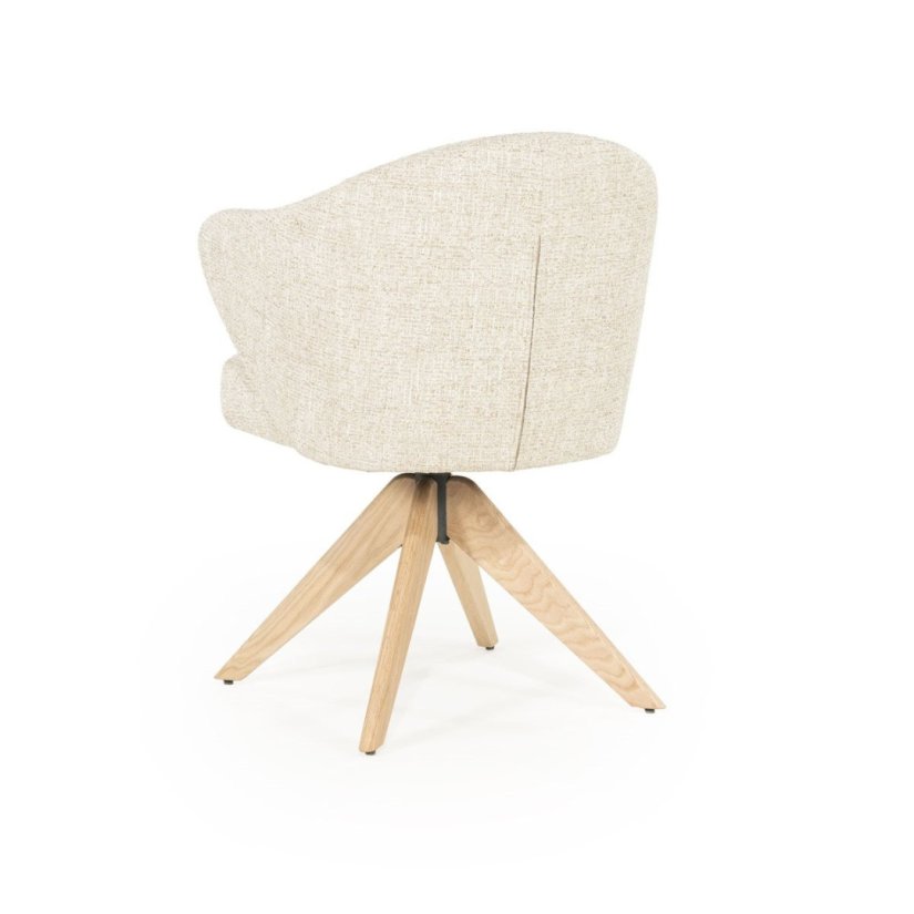 Stoel Connor Naturel - Beige Donna - 96344 62cm – foto 6 – A-meubel