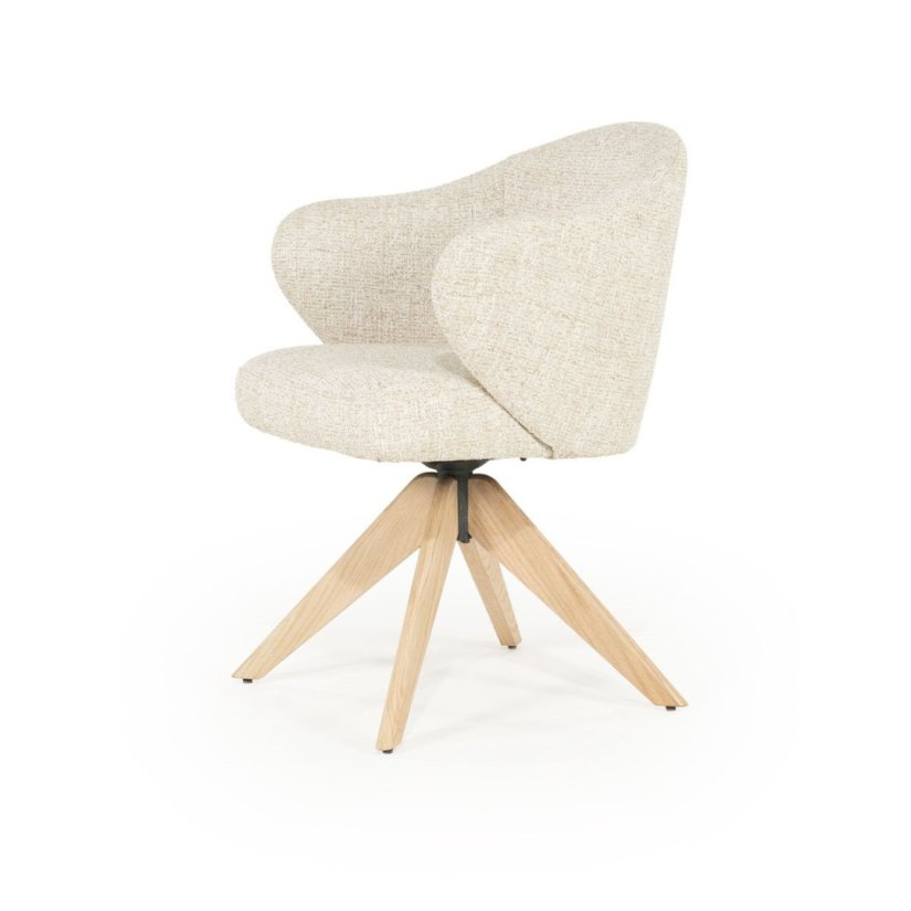 Stoel Connor Naturel - Beige Donna - 96344 62cm – foto 7 – A-meubel