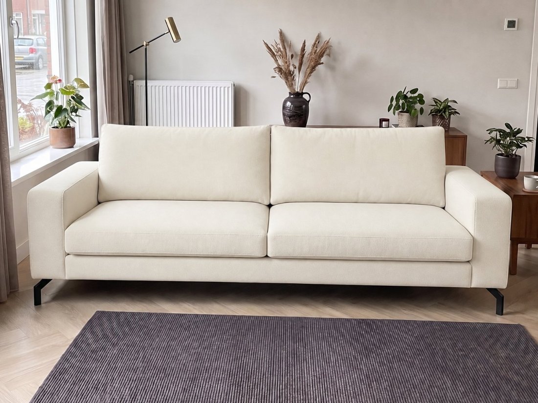 Stroe 2.5 Zits in creme – kleurimpressie – A-meubel