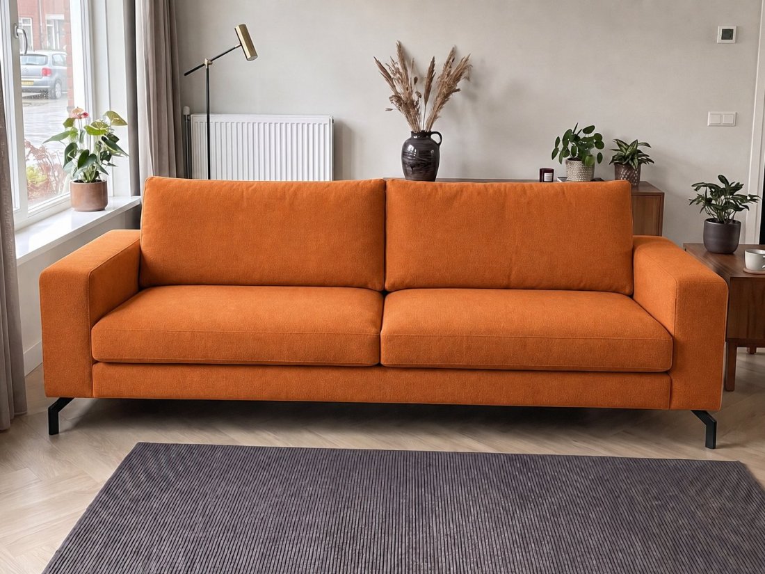 Stroe 2.5 Zits in oranje – kleurimpressie – A-meubel