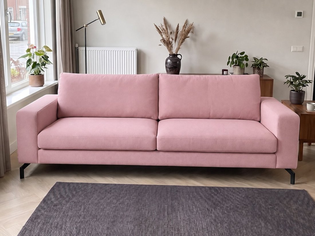 Stroe 2.5 Zits in roze – kleurimpressie – A-meubel