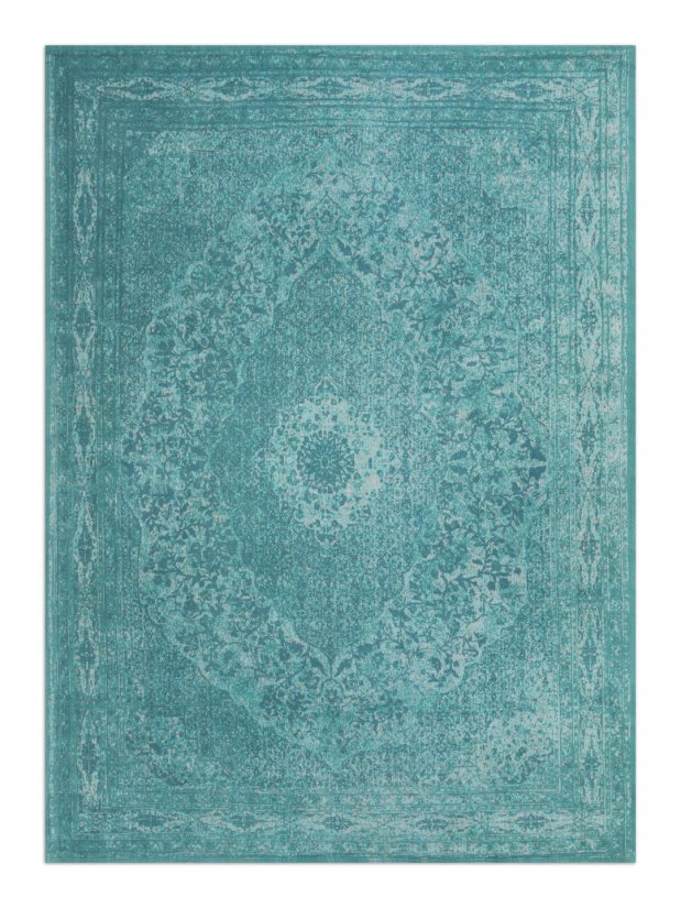 Vloerkleed Tabriz Aqua 70cm – foto 7 – A-meubel