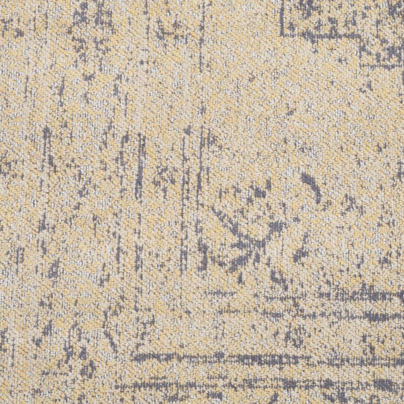 Vloerkleed Tabriz Geel-Grijs 70cm – foto 5 – A-meubel