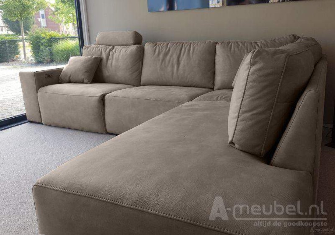 Marle Ottomaan Taupe – A-meubel