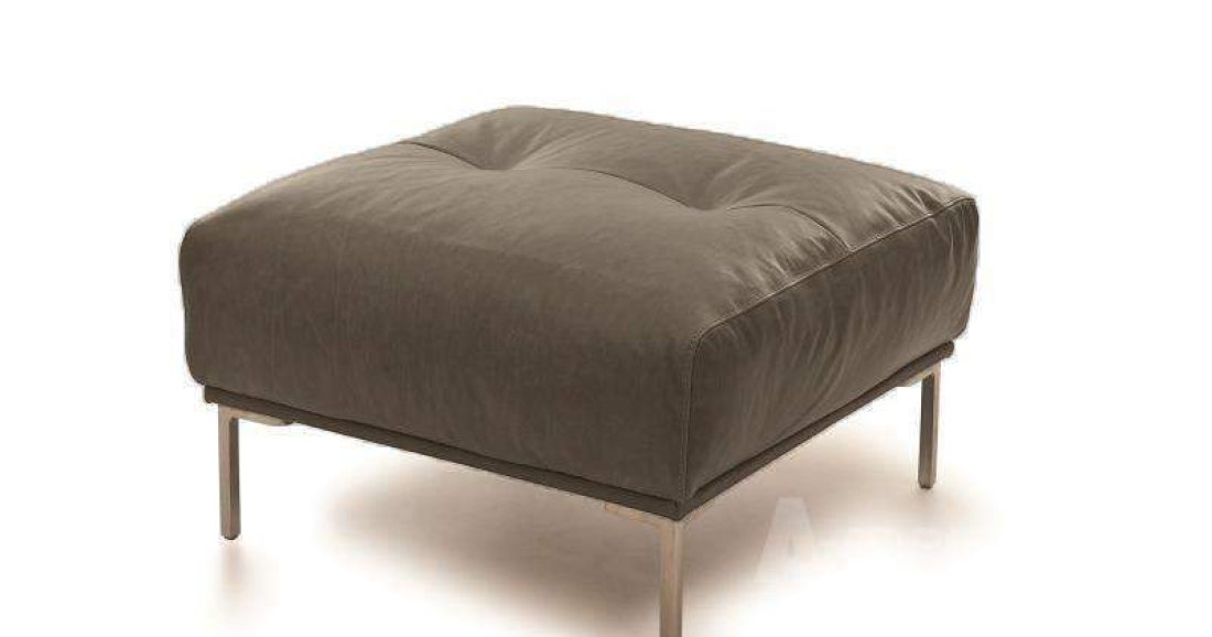 Bern Hocker 70x70cm Taupe – A-meubel