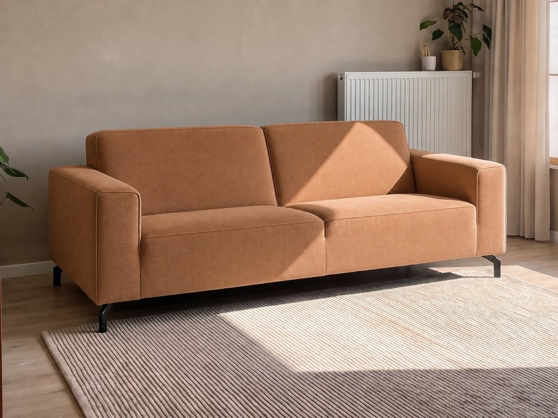 Ter Aar 2.5 Zits in cognac – kleurimpressie – A-meubel