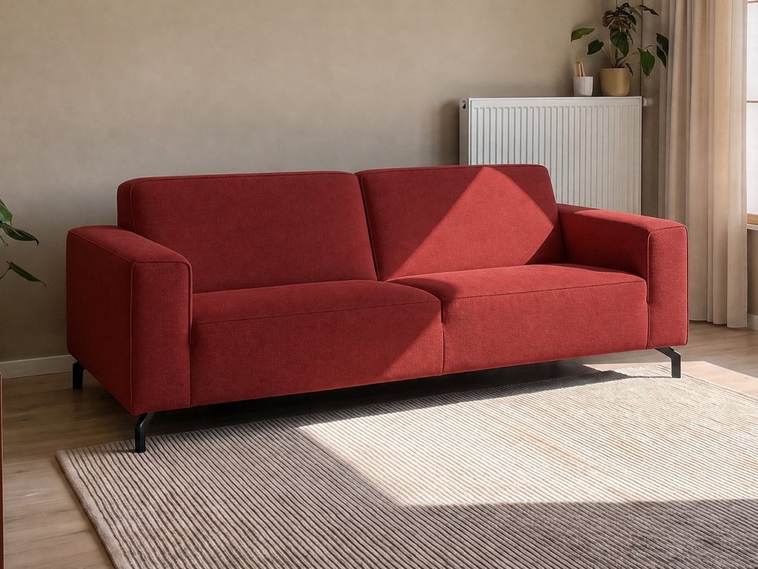 Ter Aar 2.5 Zits in rood – kleurimpressie – A-meubel